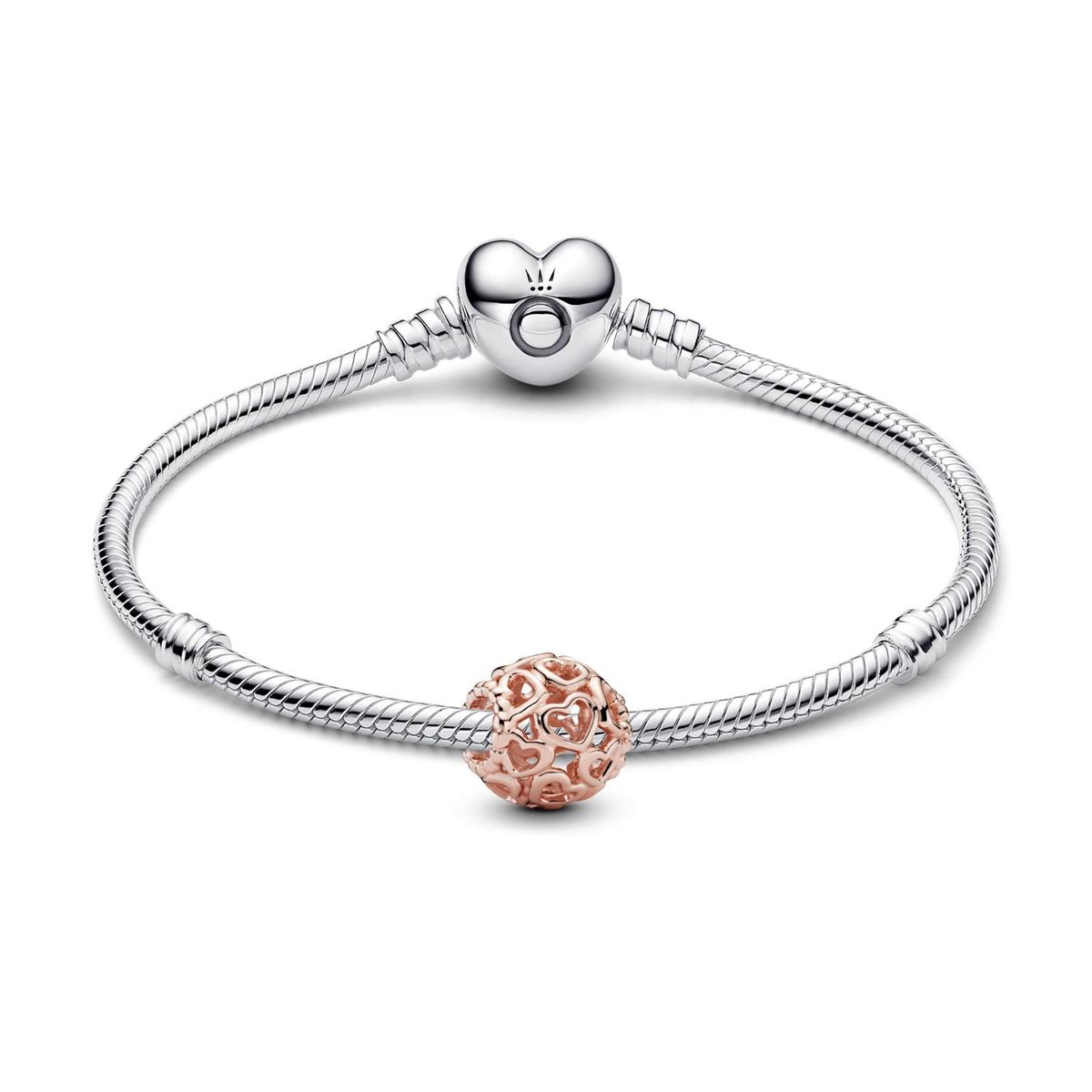 PANDORA - Set Pandora  Puro Corazon En Rose