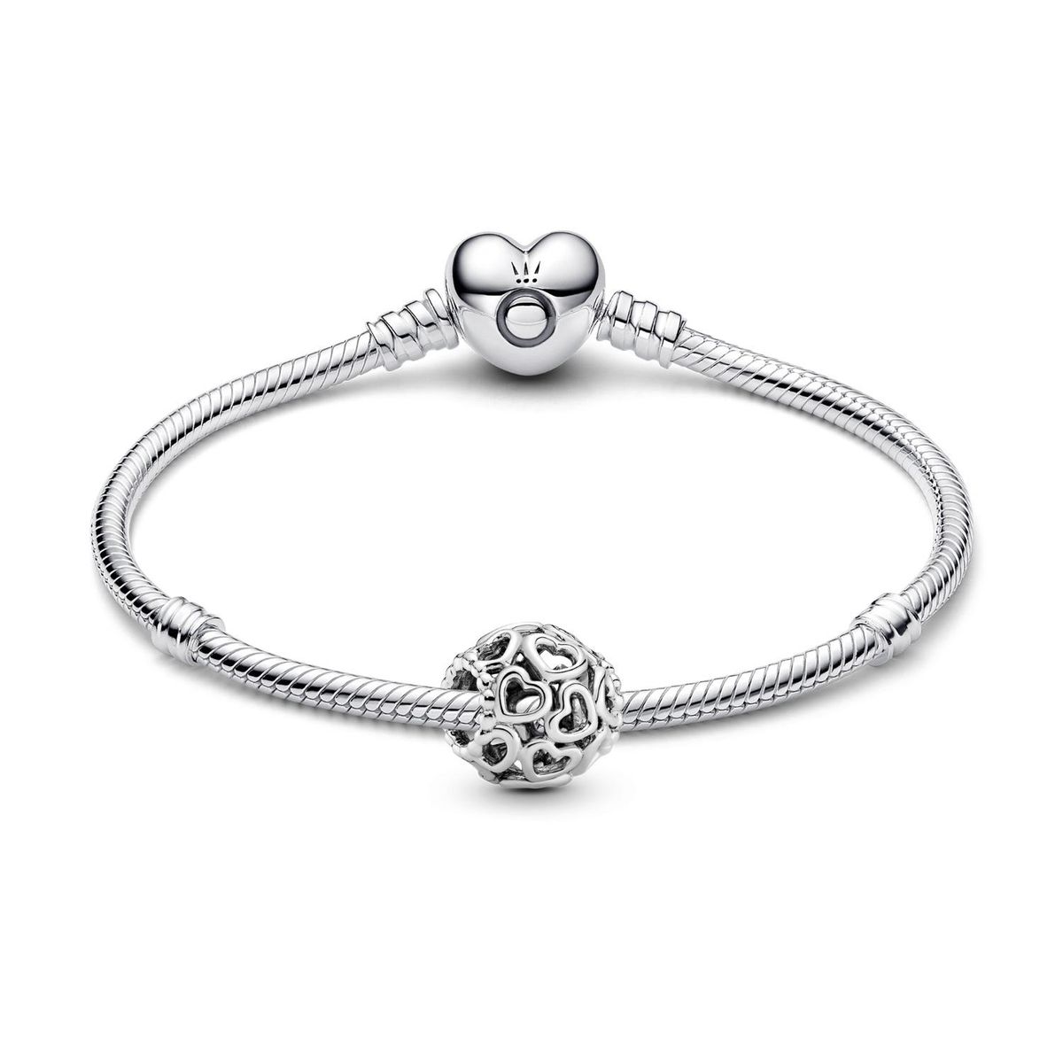 PANDORA - Set Pandora  Puro Corazon En Plata