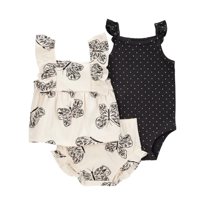 CARTER'S - Conjunto Bebé Niña 3 Piezas Carters