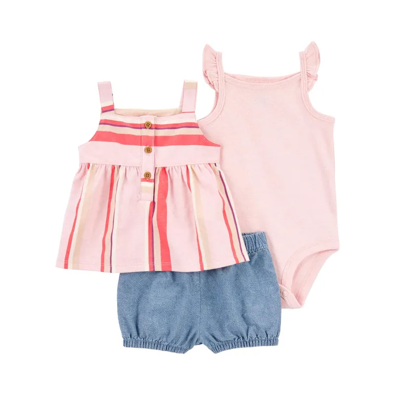 CARTER'S - Conjunto Bebé Niña 3 Piezas Carters