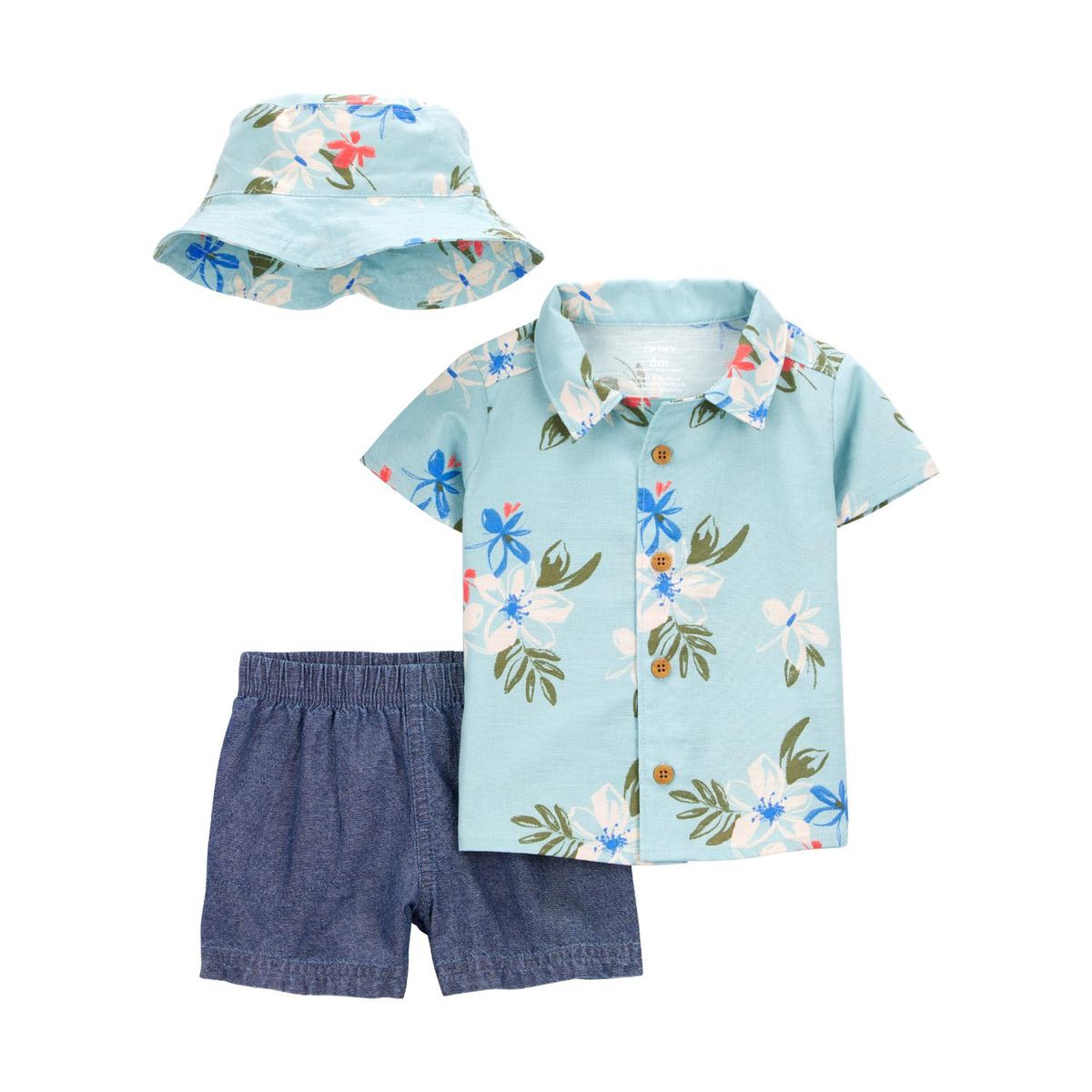 CARTER'S - Conjunto Bebé Niño 3 Piezas Carters