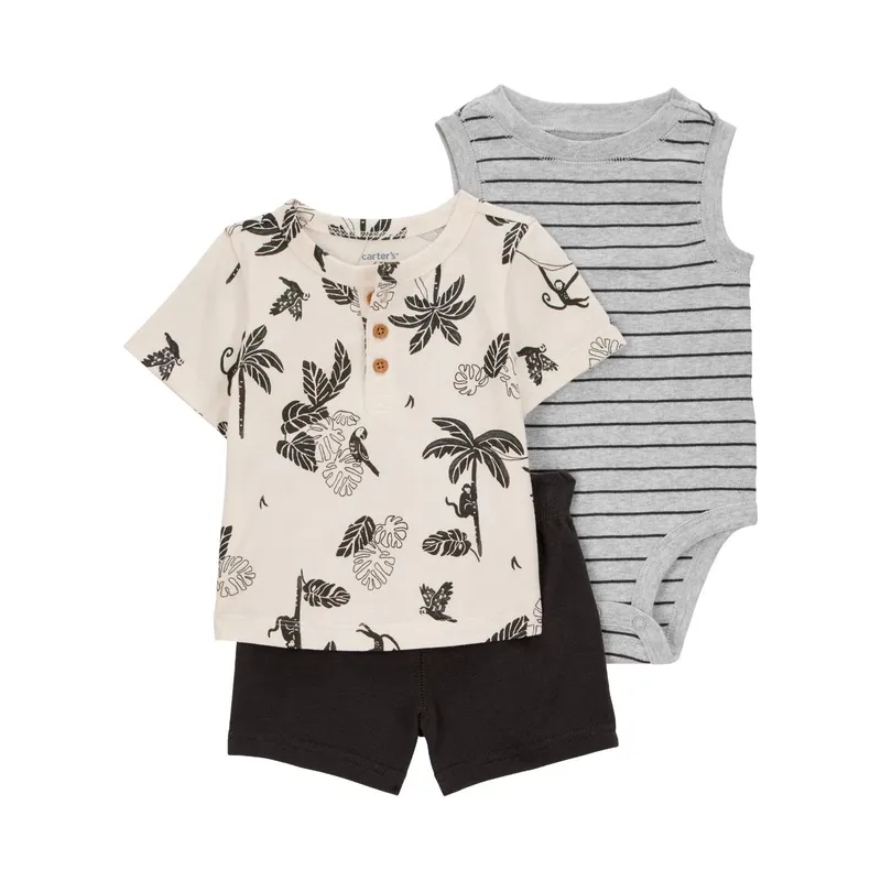 CARTER'S - Conjunto Bebé Niño 3 Piezas Carters