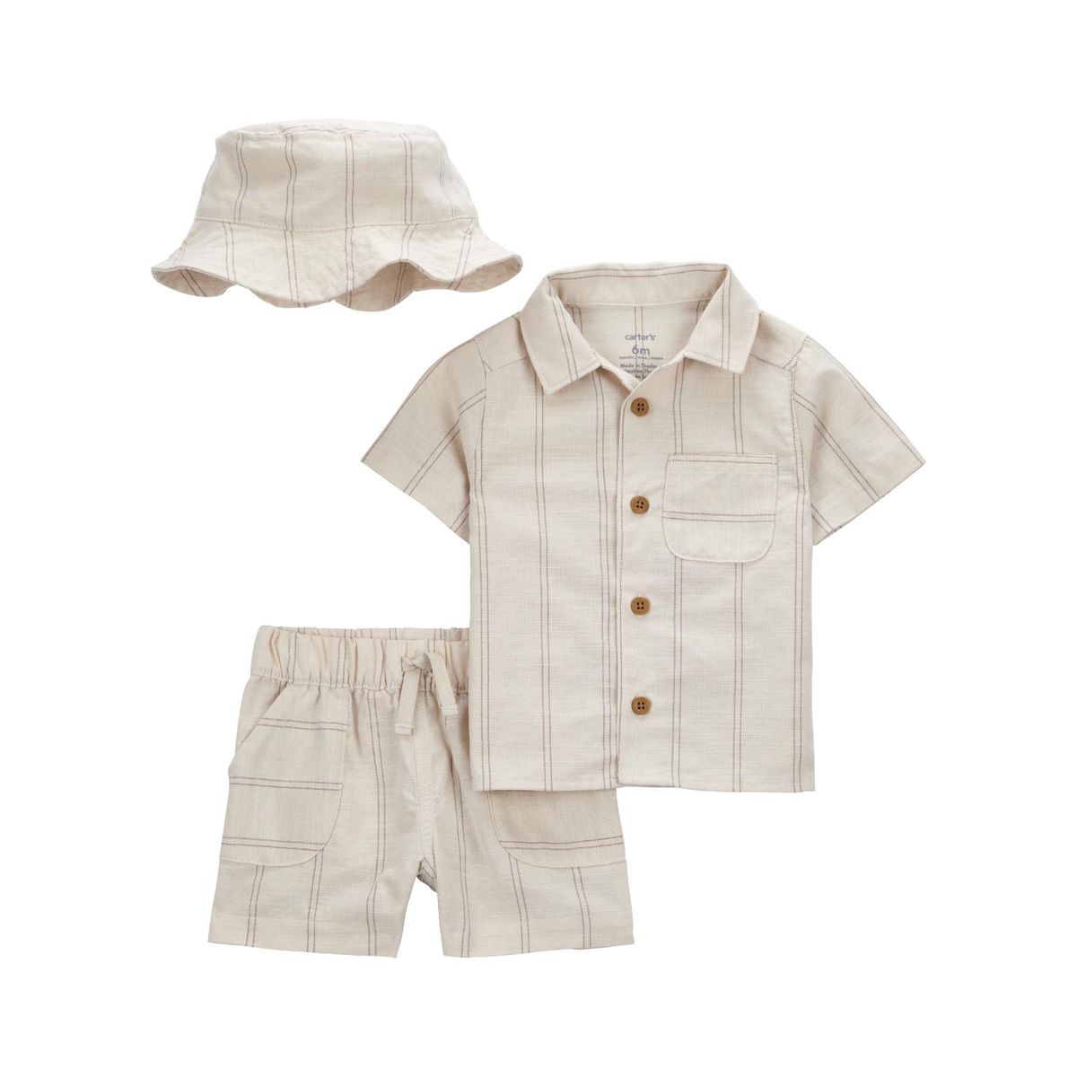 CARTERS - Conjunto Bebé Niño 3 Piezas Carters