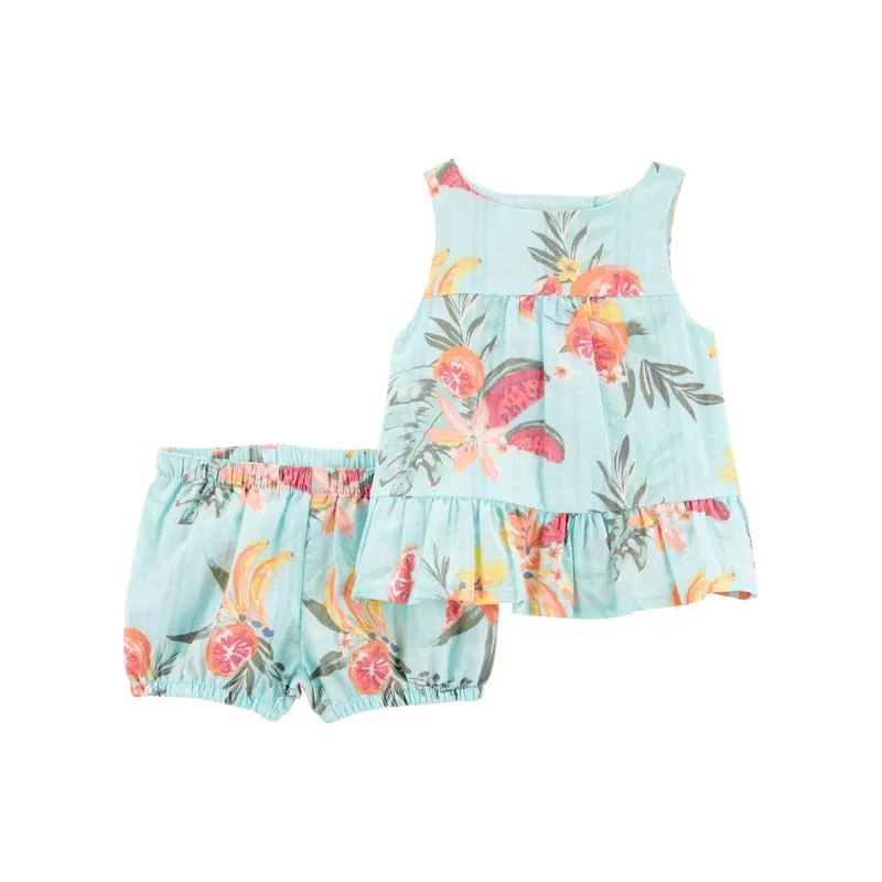 OSHKOSH - Conjunto Bebé Niña 2 Piezas Oshkosh