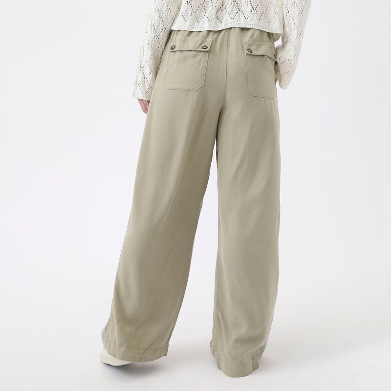 AMERICAN ABBEY - Pantalón Palazzo Casual Mujer American Abbey