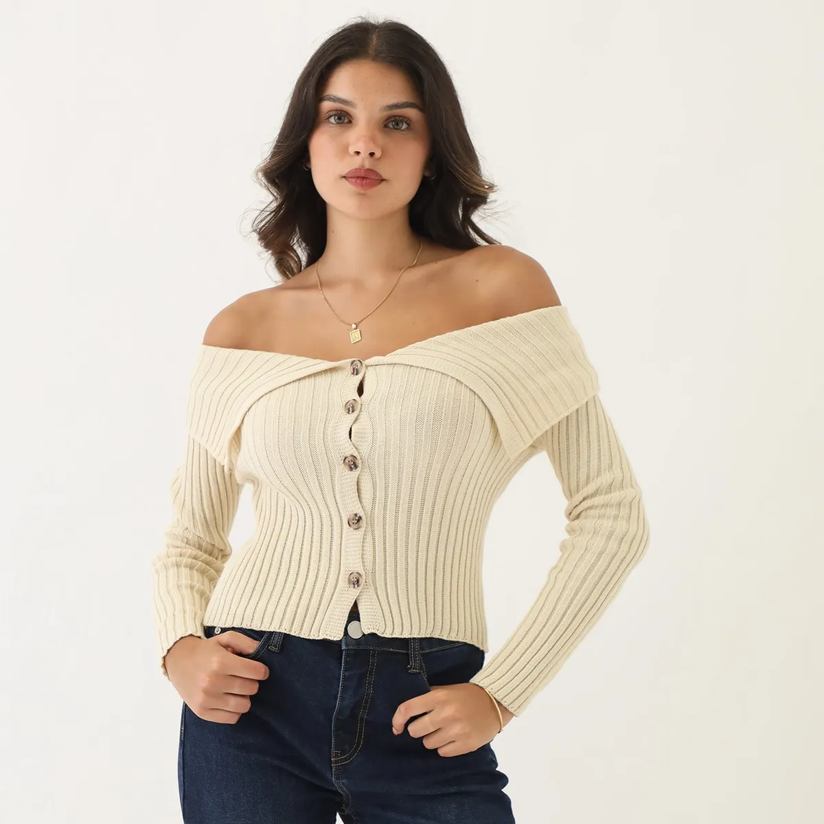 SYBILLA - Chompa Casual Mujer Sybilla