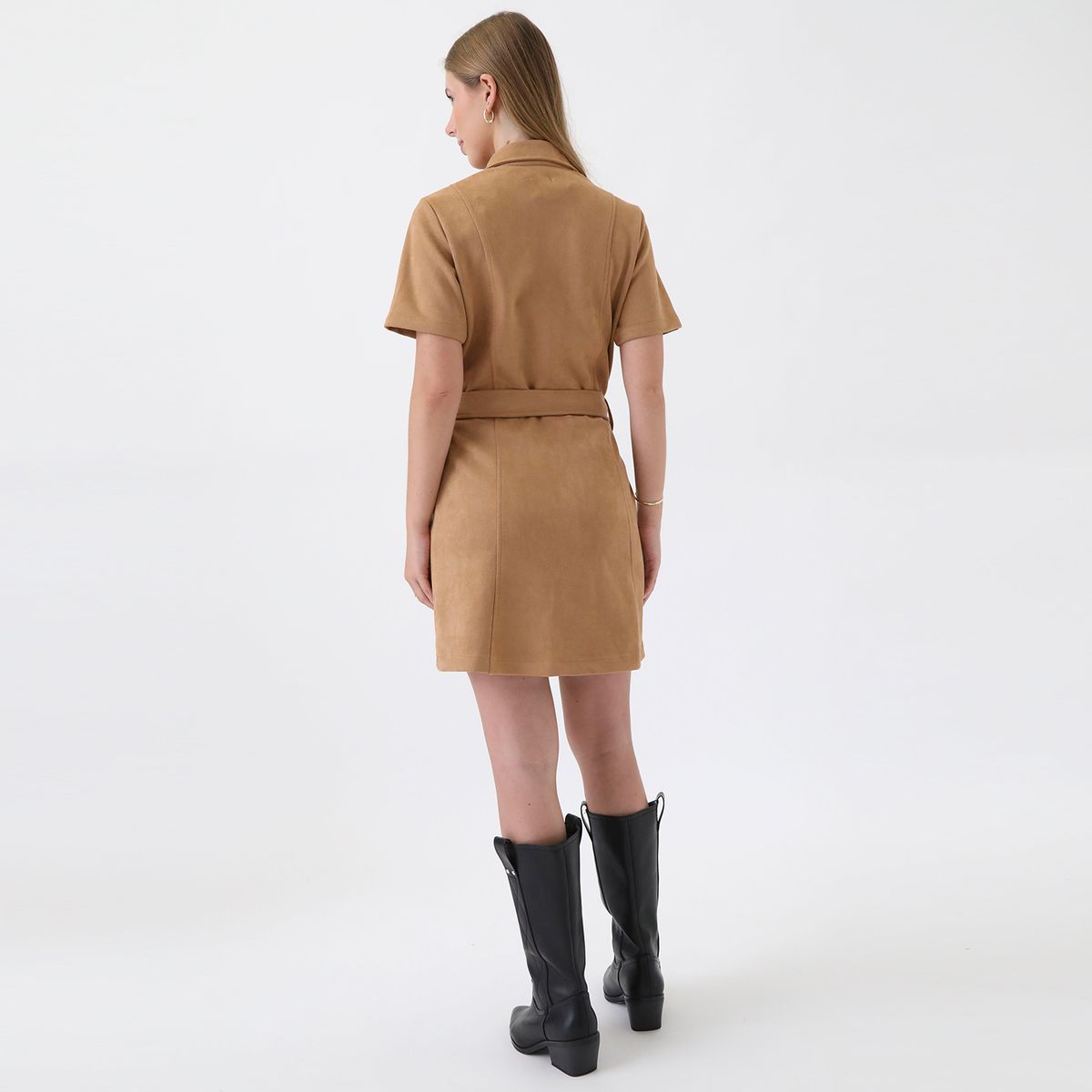 SYBILLA - Vestido Camisero Casual Mujer Sybilla