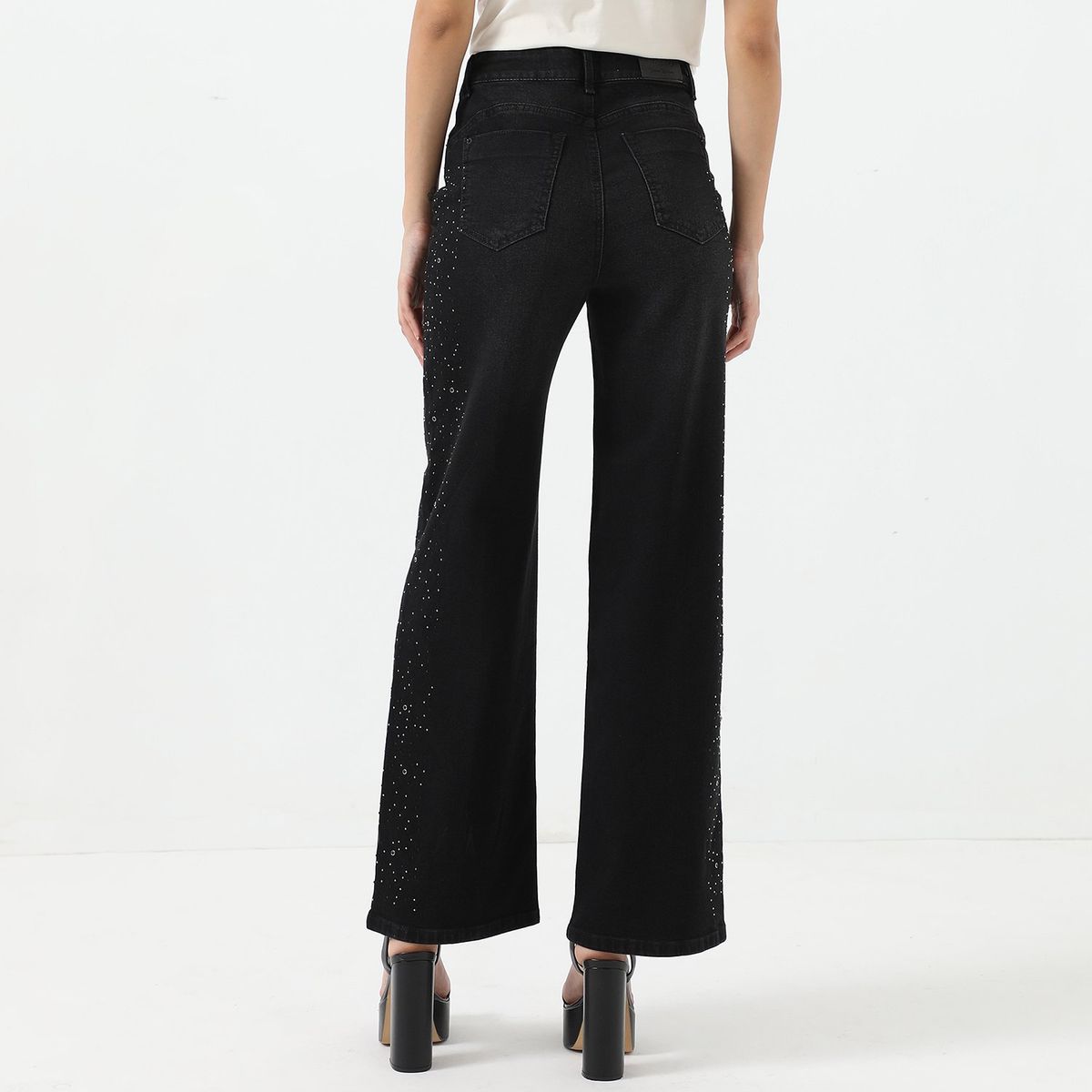 MOSSIMO - Jean Straight Algodón Mujer Mossimo