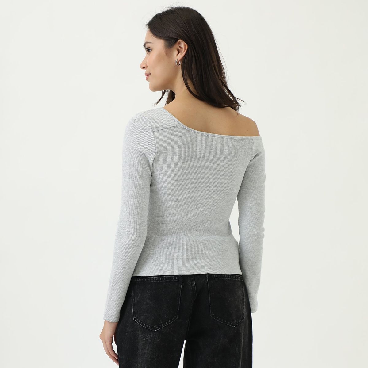 SYBILLA - Polo Manga Larga Algodón Mujer Sybilla