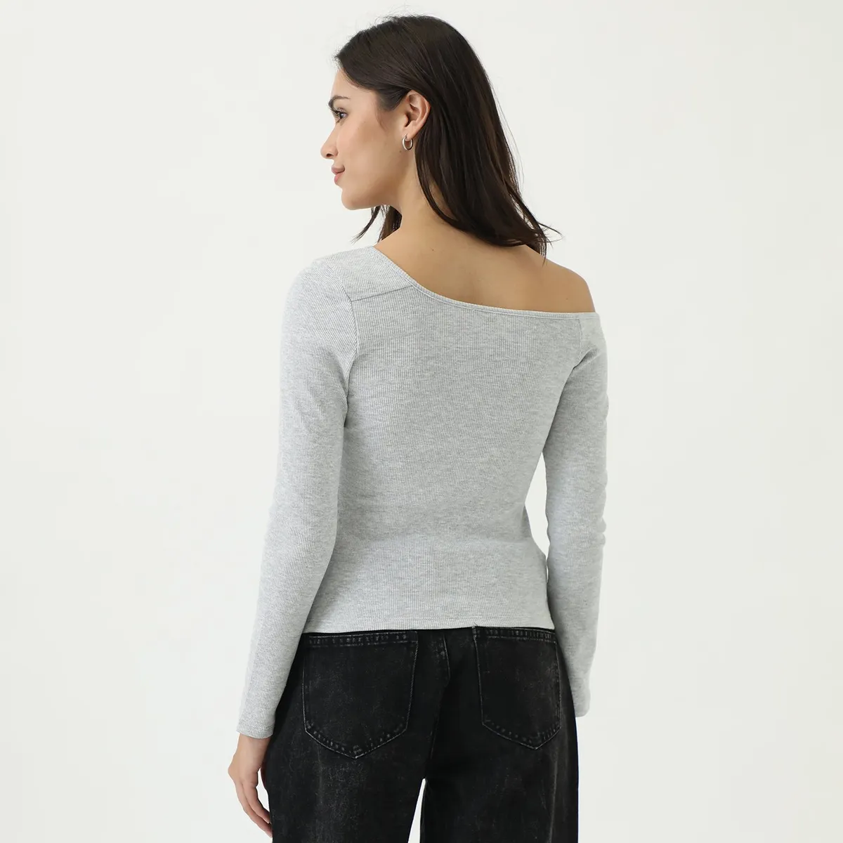 SYBILLA - Polo Manga Larga Algodón Mujer Sybilla