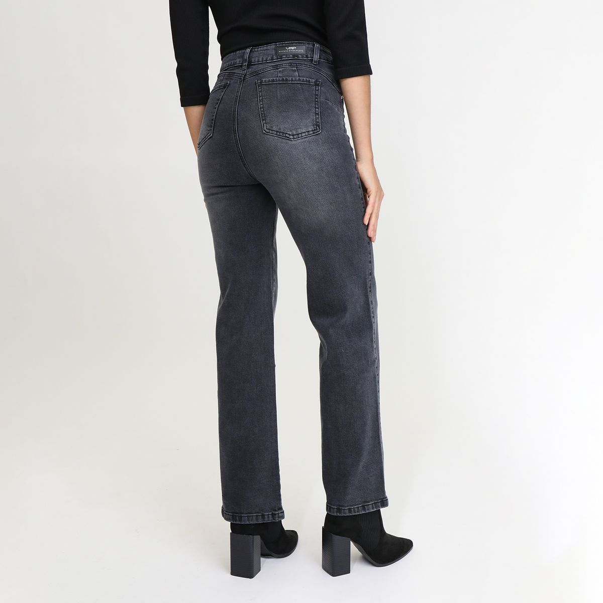 VRP BY VIVIANA RIVAS PLATA - Jean Straight Algodón Mujer VRP By Viviana Rivas Plata