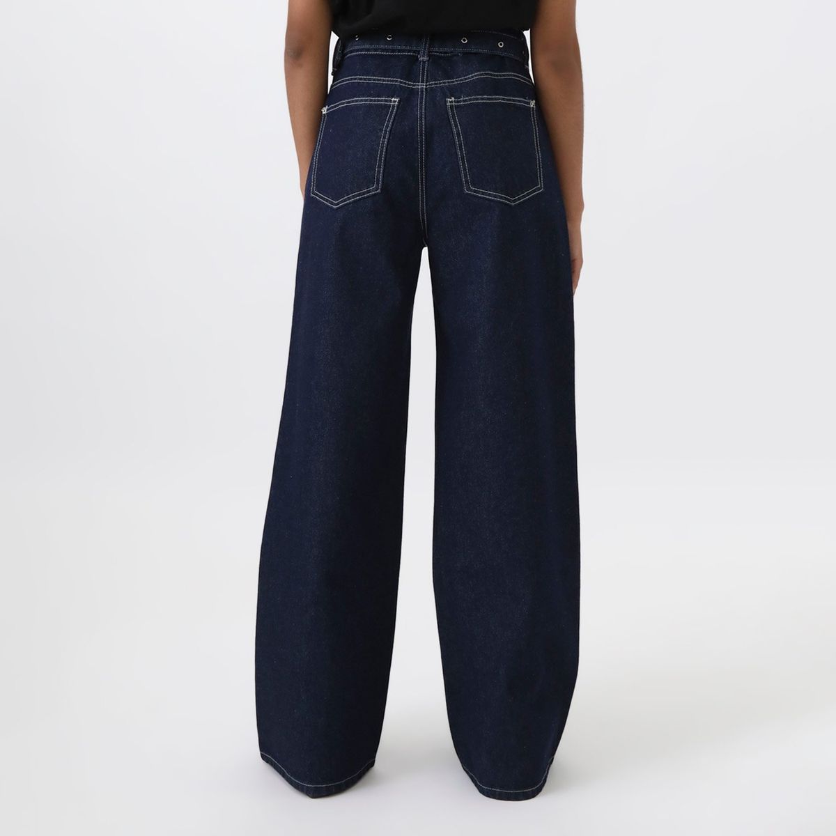 DENIMLAB - Jean Baggy Tiro Alto Mujer Denimlab
