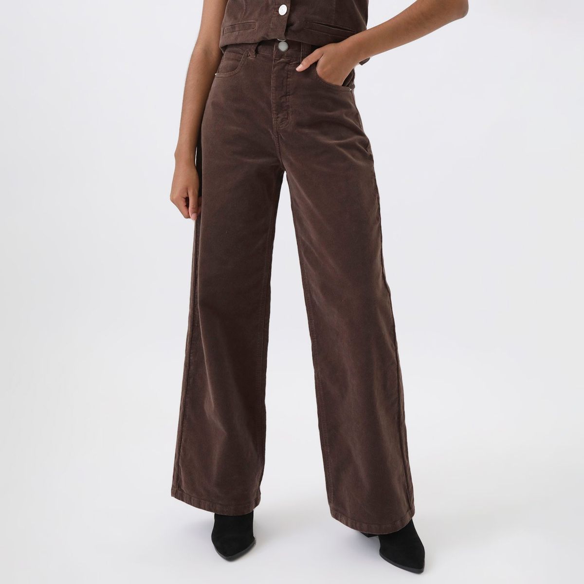 DENIMLAB - Pantalón Straight Algodón Mujer Denimlab