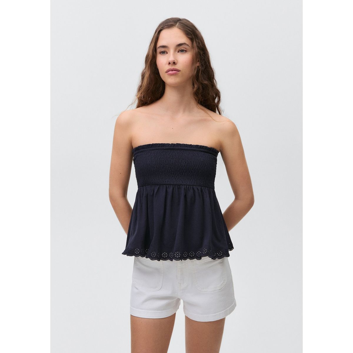 MANGO TEEN - Top Casual Mujer Mango Teen