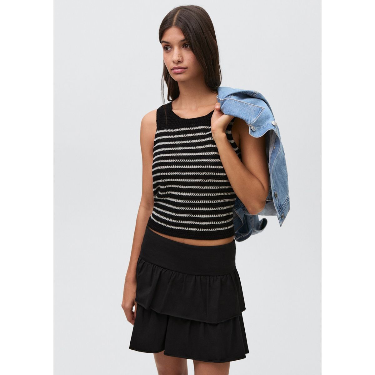 MANGO TEEN - Falda Mini