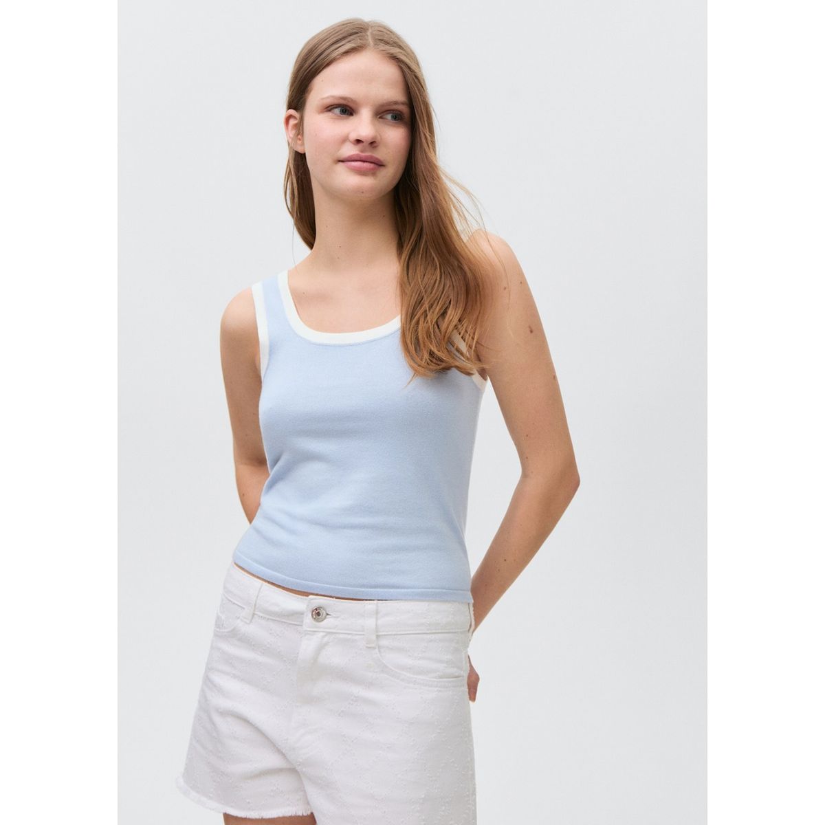 MANGO TEEN - Top Bicolor