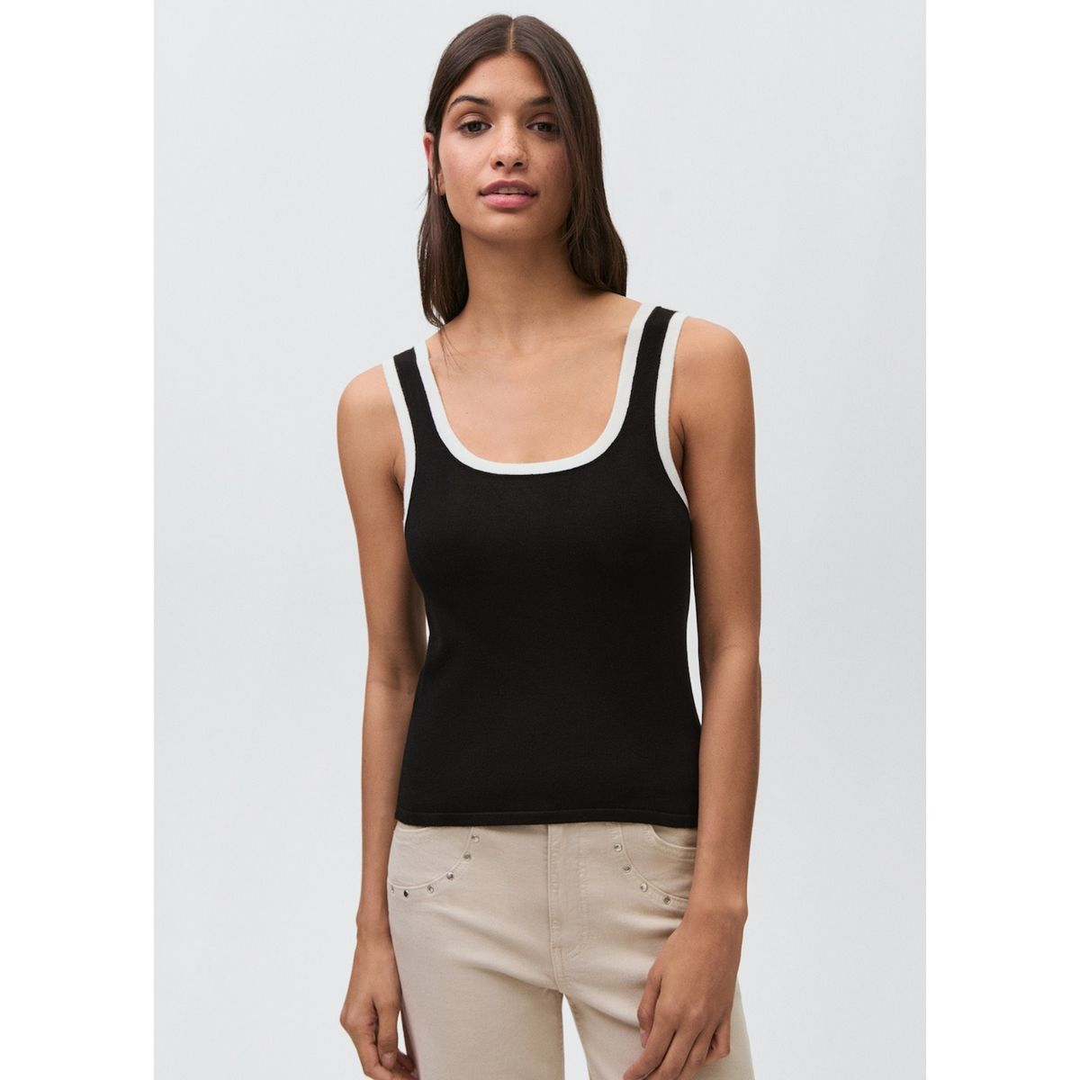 MANGO TEEN - Top Bicolor