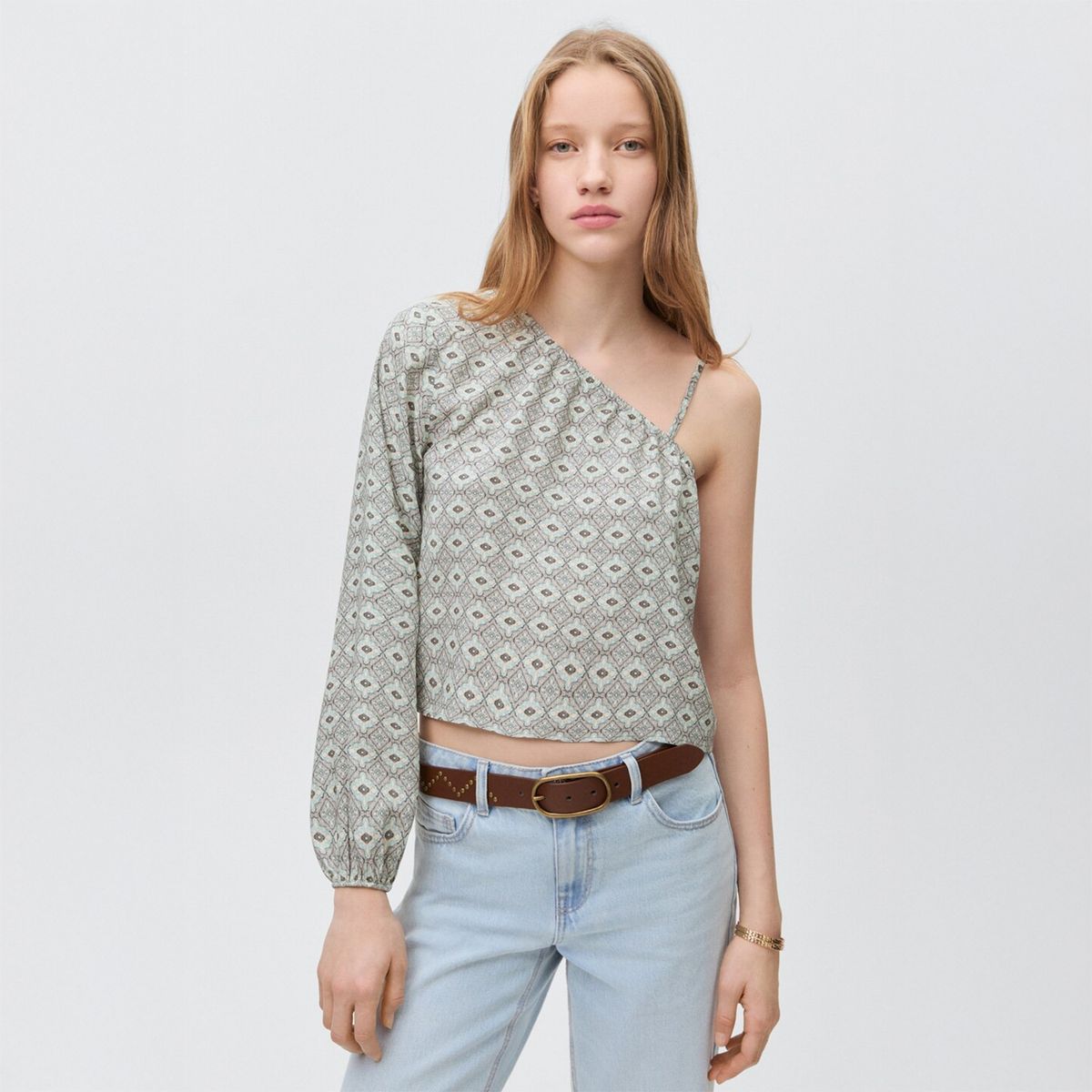 MANGO TEEN - Blusa Casual Mujer Mango Teen