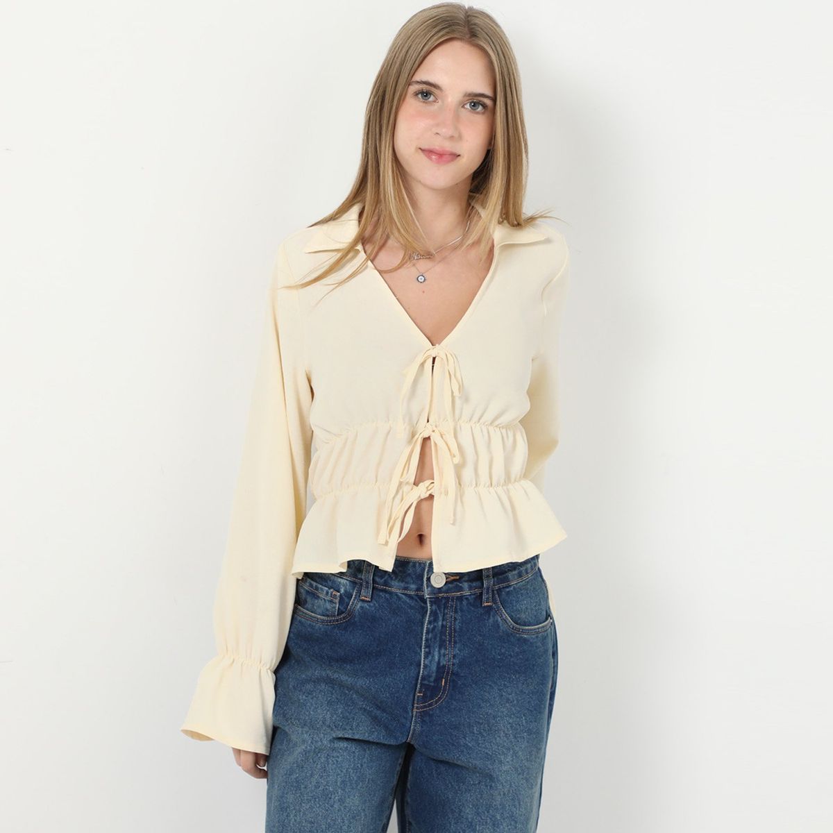 SYBILLA - Blusa Manga Larga Mujer Sybilla