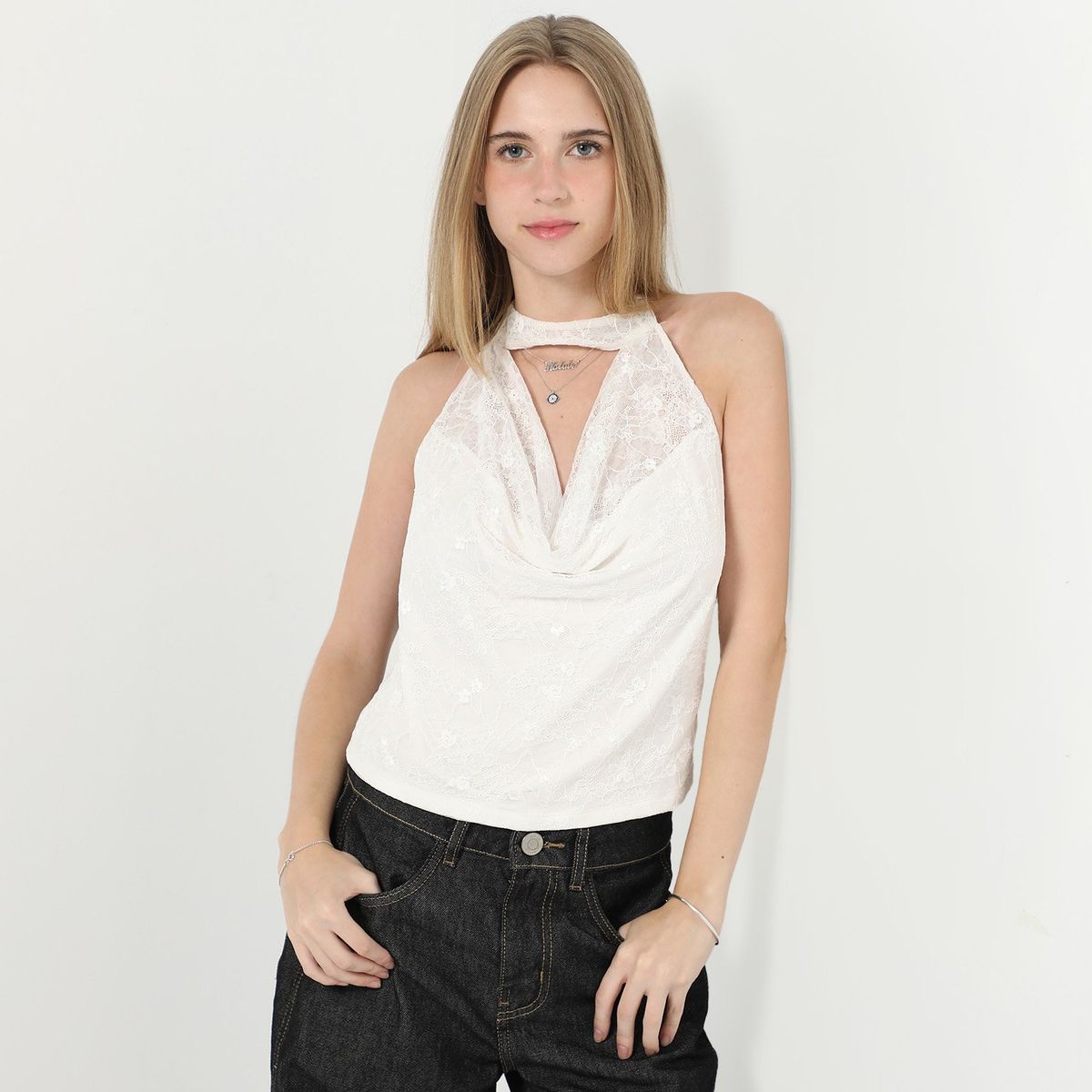 SYBILLA - Top Sin Mangas Mujer Sybilla