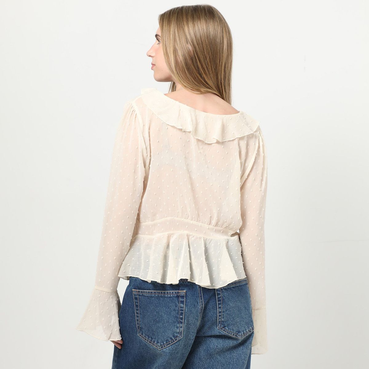 SYBILLA - Blusa Manga Larga Mujer Sybilla