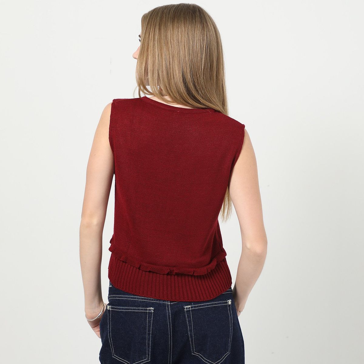 SYBILLA - Chaleco Algodón Mujer Sybilla