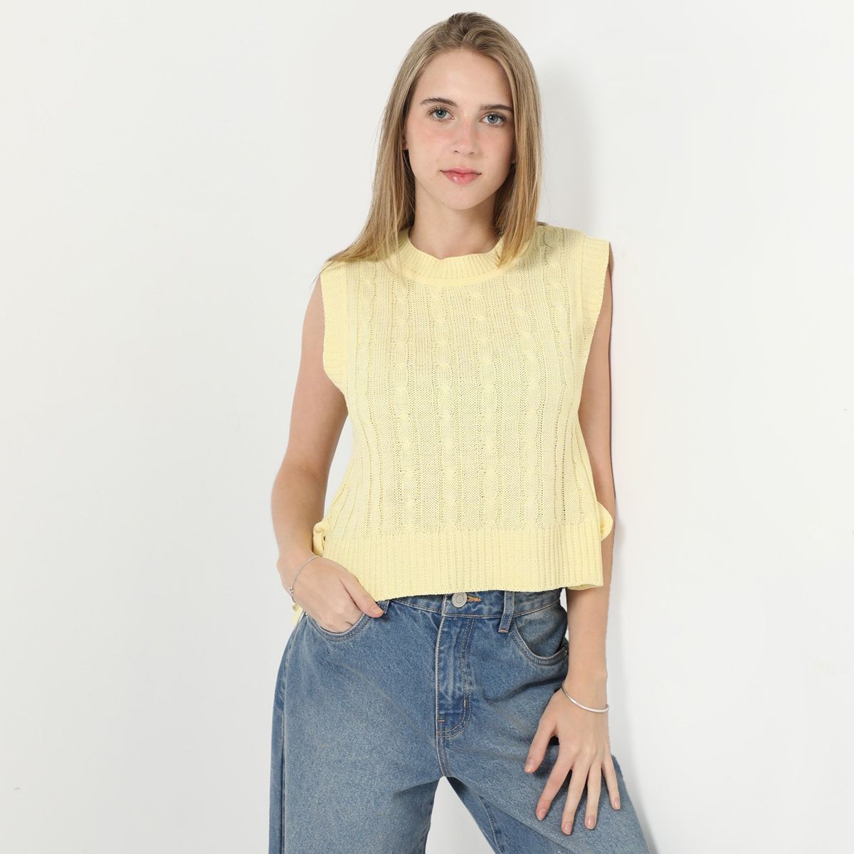 SYBILLA - Chaleco Algodón Mujer Sybilla