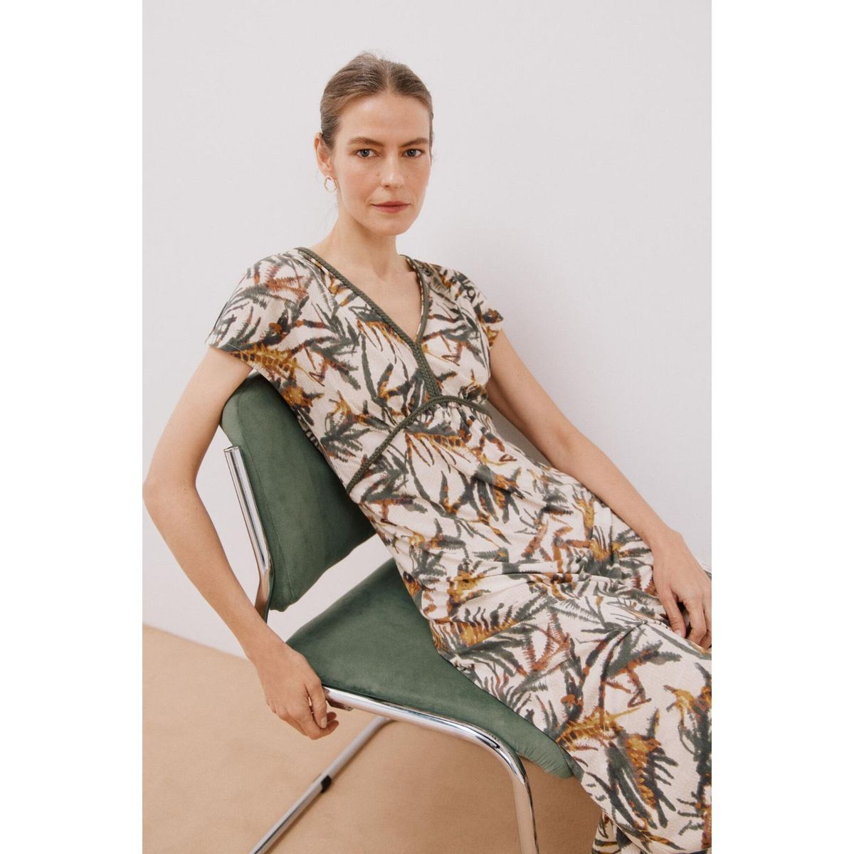 CORTEFIEL - Vestido Corto Casual Mujer Cortefiel