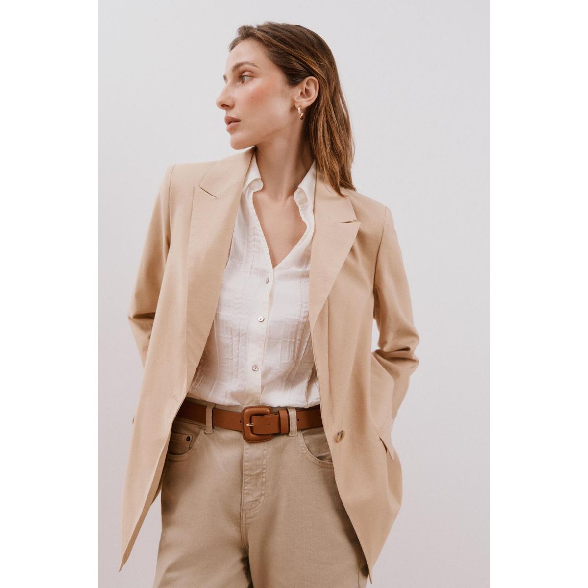 CORTEFIEL - Blazer Casual Mujer Cortefiel