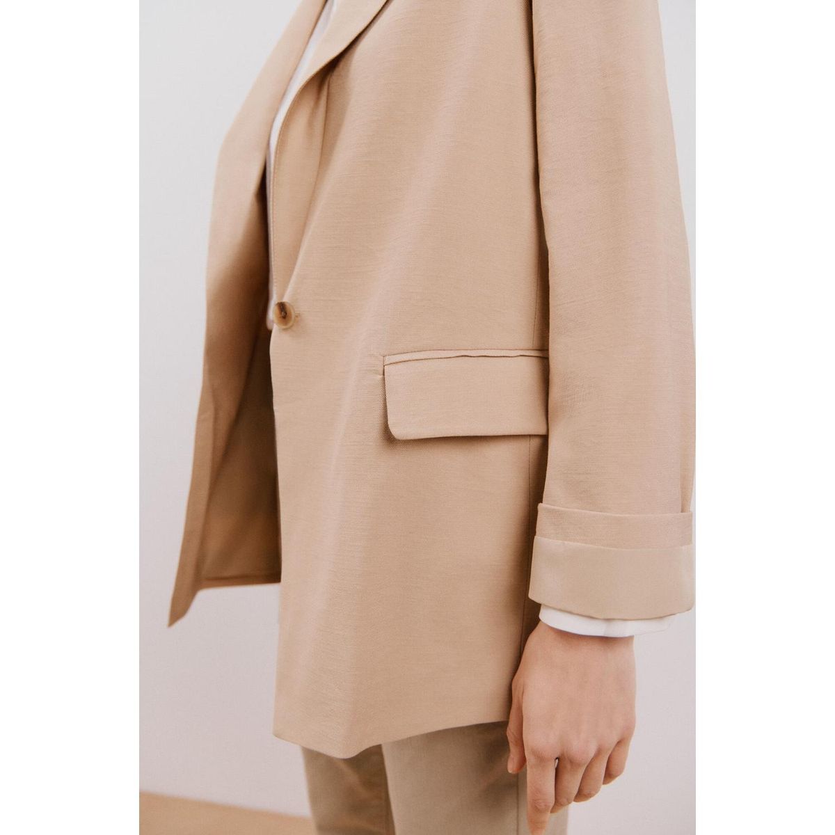 CORTEFIEL - Blazer Casual Mujer Cortefiel