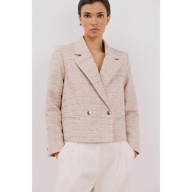 CORTEFIEL - Blazer Casual Mujer Cortefiel