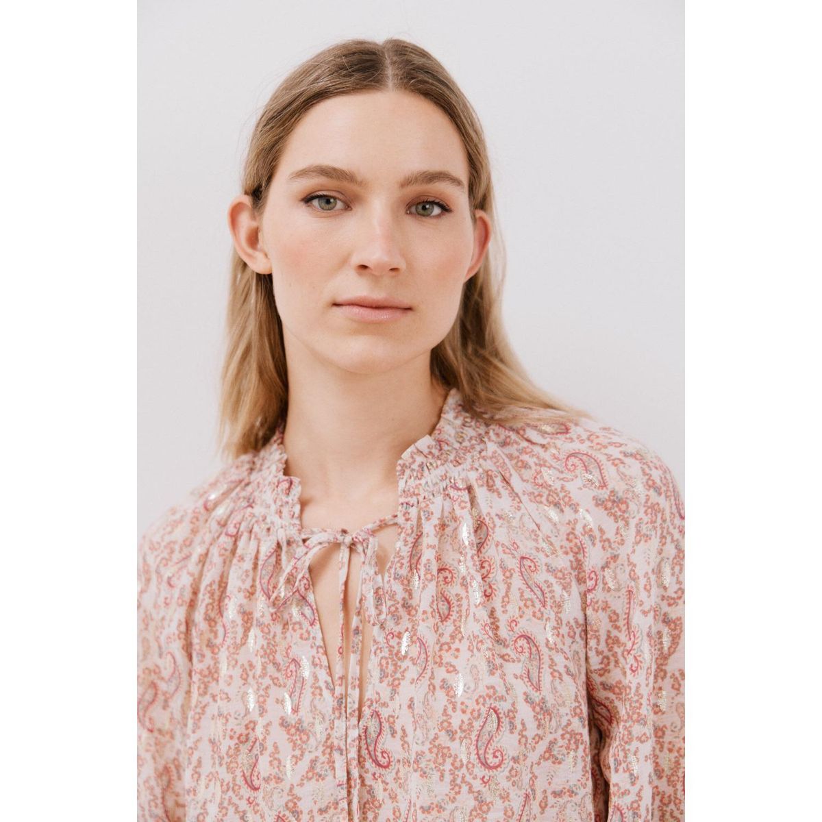 CORTEFIEL - Blusa Manga Larga Casual Mujer Cortefiel