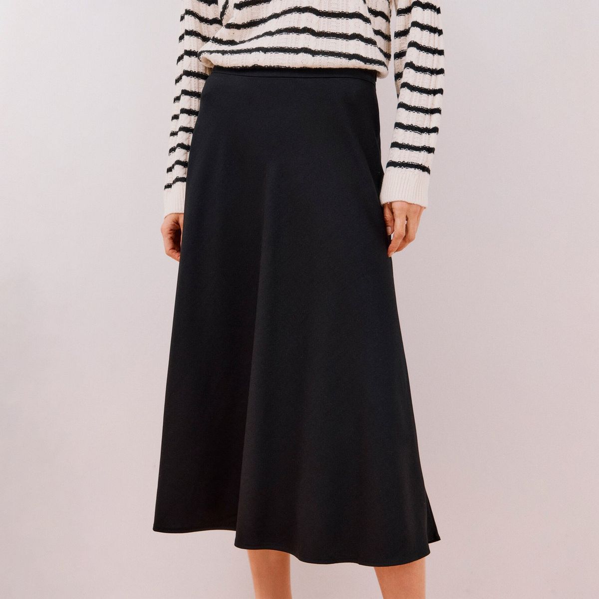 CORTEFIEL - Falda Larga Casual Mujer Cortefiel