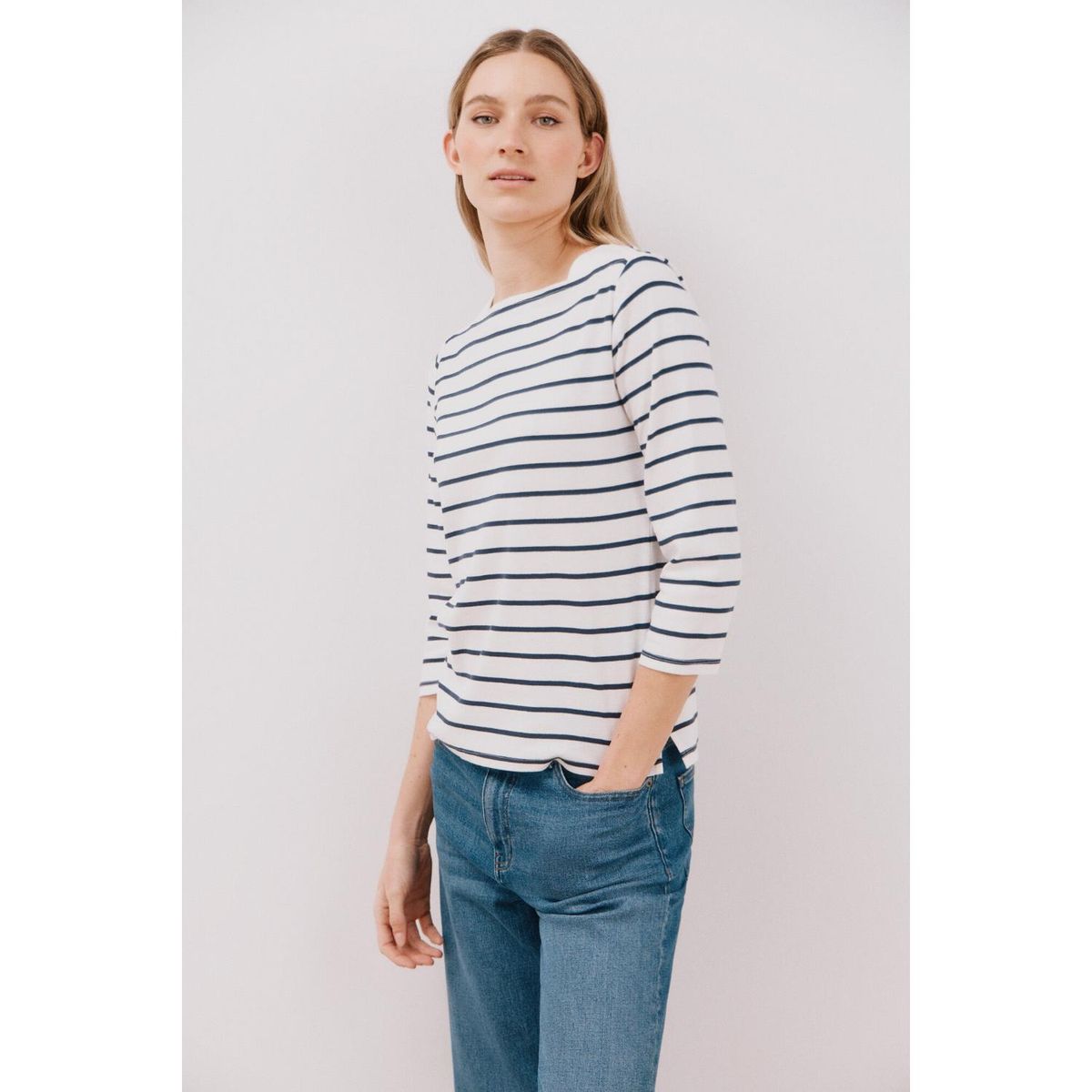 CORTEFIEL - Polo Manga Larga 100% Algodón Mujer Cortefiel