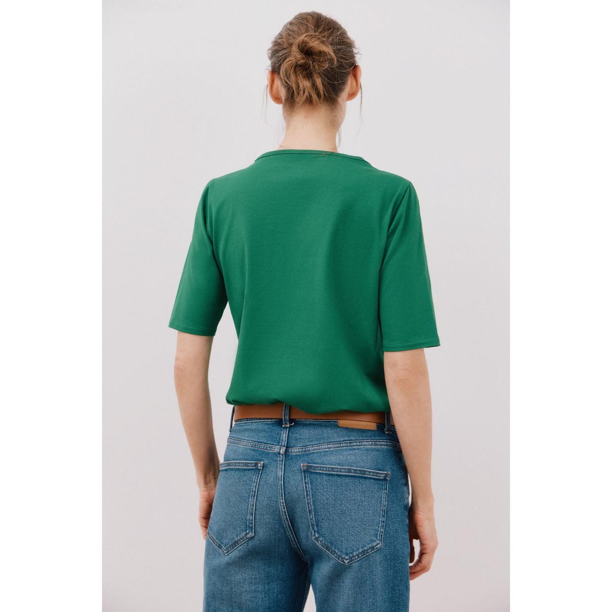 CORTEFIEL - Polo Manga Corta Algodón Mujer Cortefiel