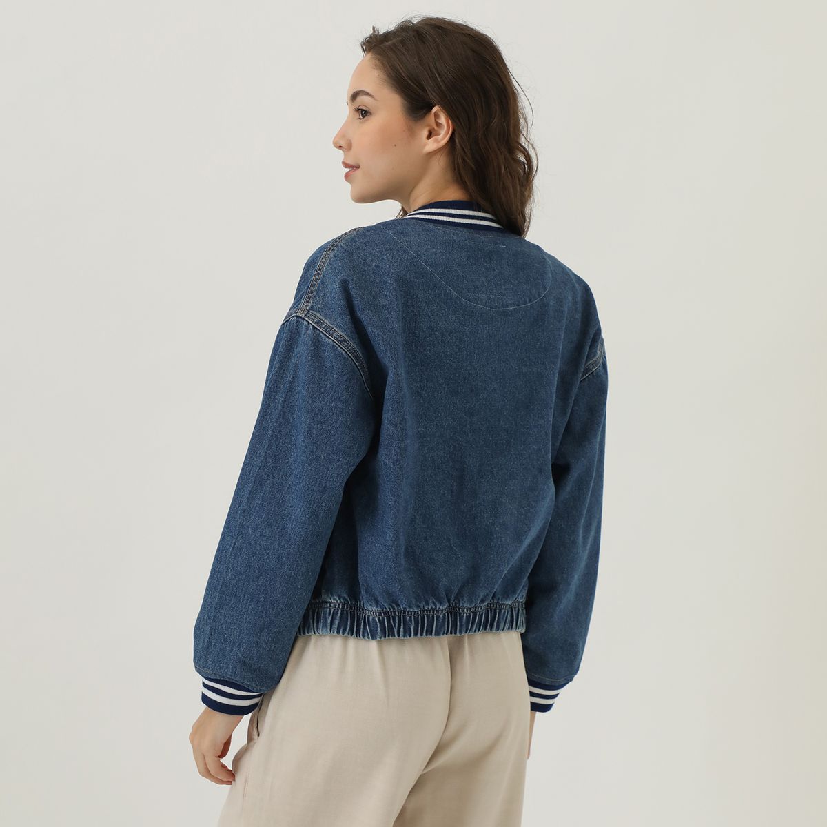 AMERICAN ABBEY - Bomber Denim