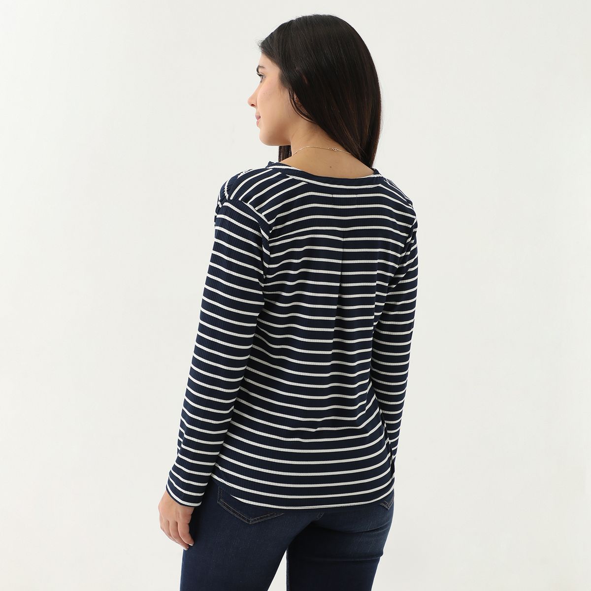 UNIVERSITY CLUB - Polo Manga Larga Casual Mujer University Club