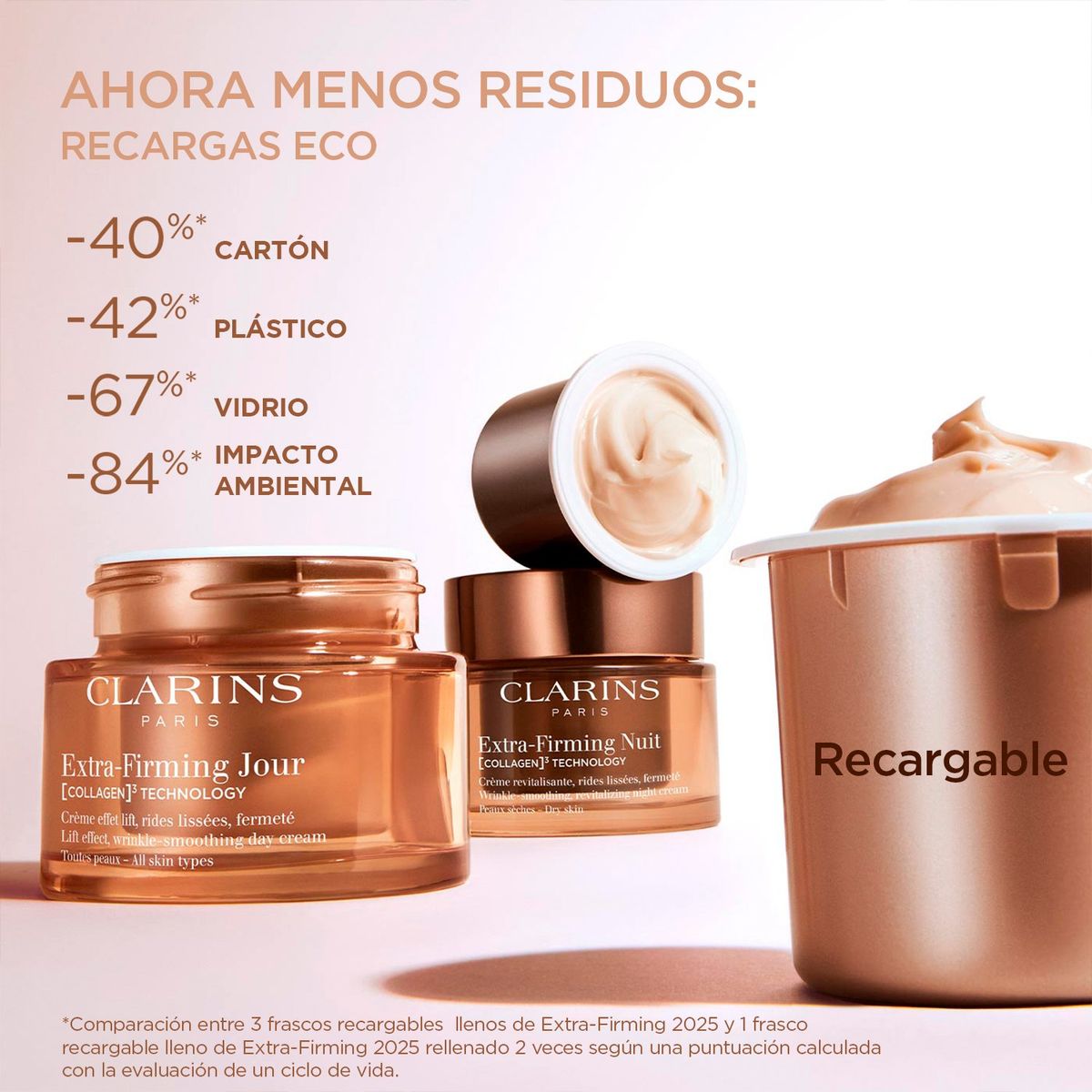 CLARINS - Extra-firming Day Cream 50ml - Todo Tipo De Piel