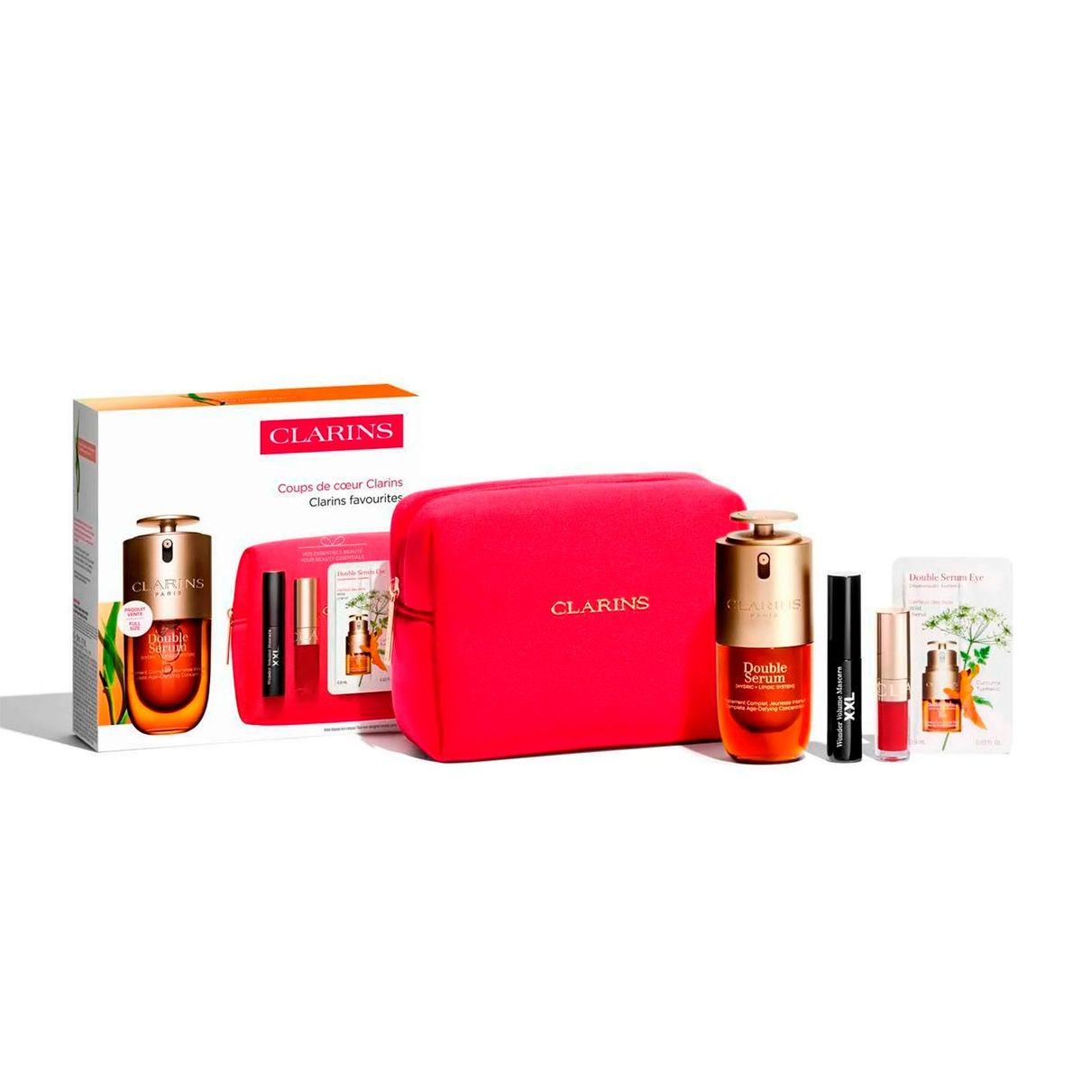 CLARINS - Clarins Essentials Set:ds30ml+minis
