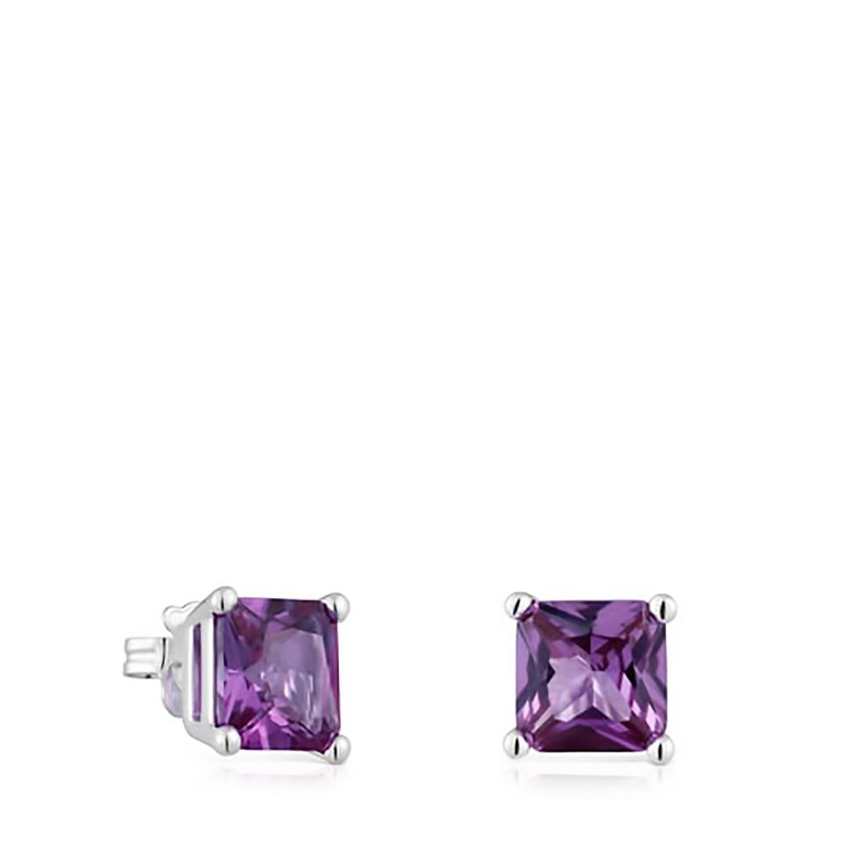 TOUS - Aretes Plata/Zafiro 11 mm Tous