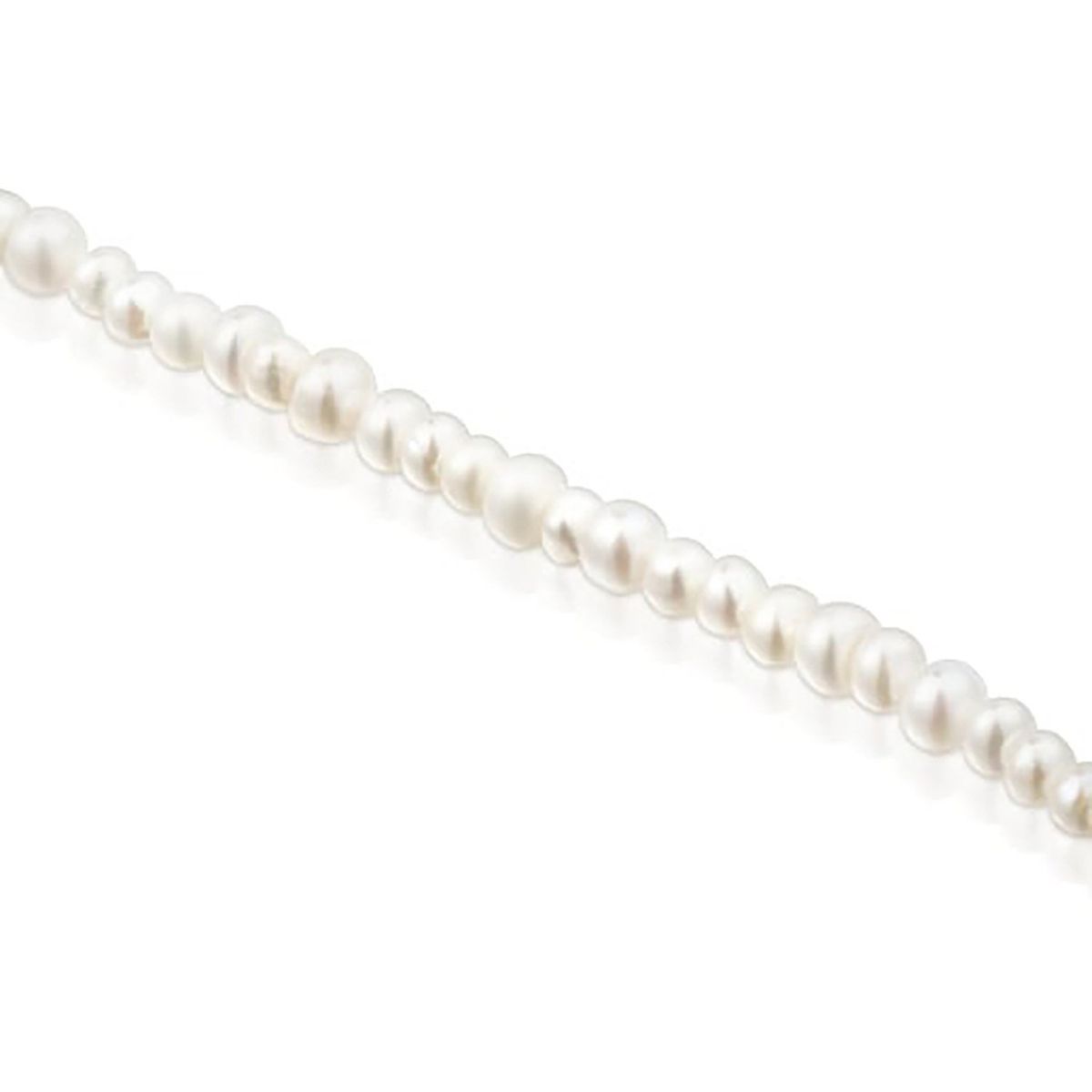 TOUS - Pulsera Plata Perlas Mosqueton