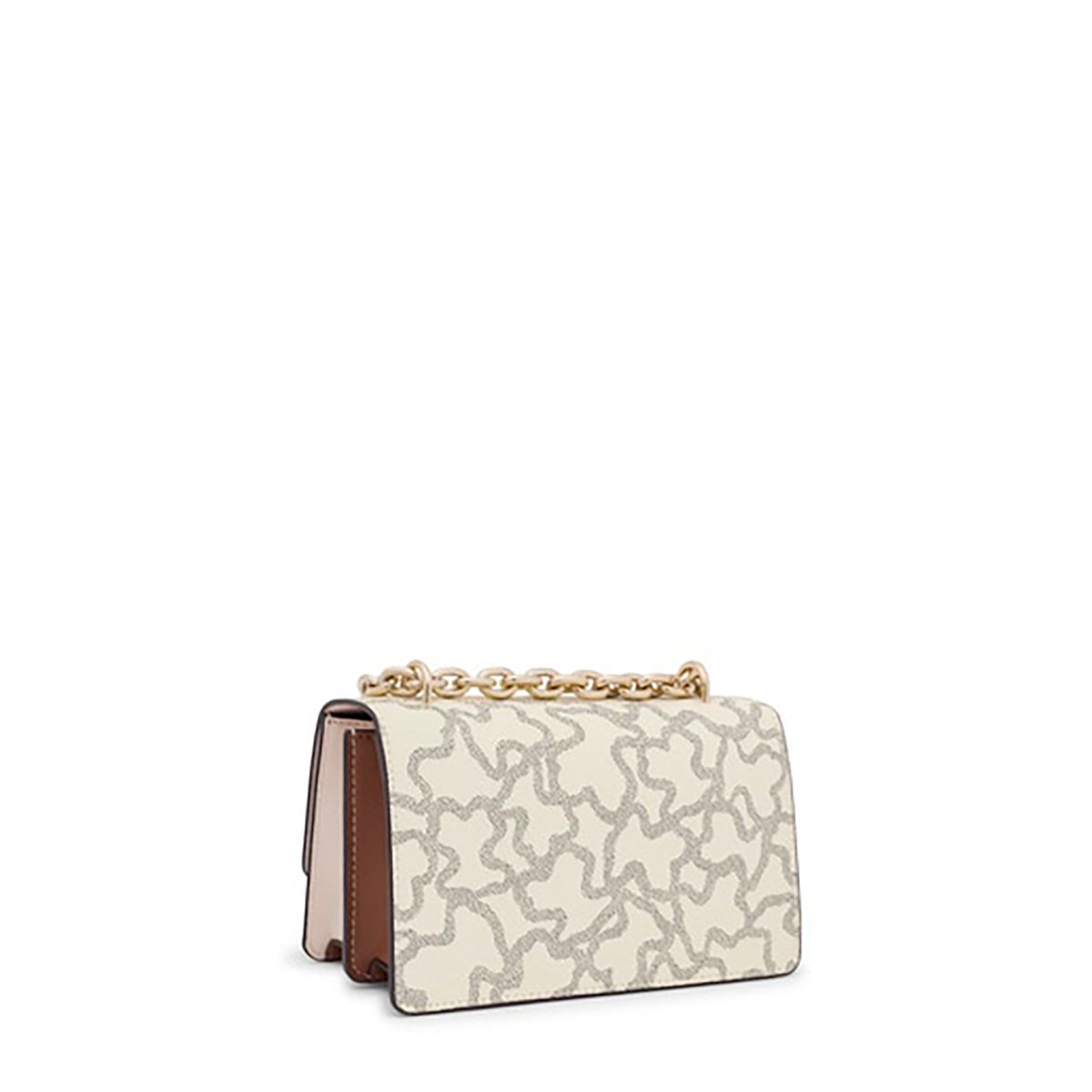 TOUS - Cartera S. Solapa Kaos I Beige-Mult