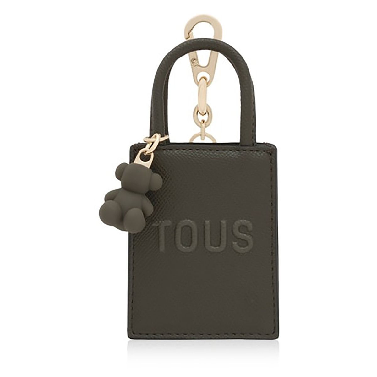TOUS - Llavero Mini Bolso Pop Caqui