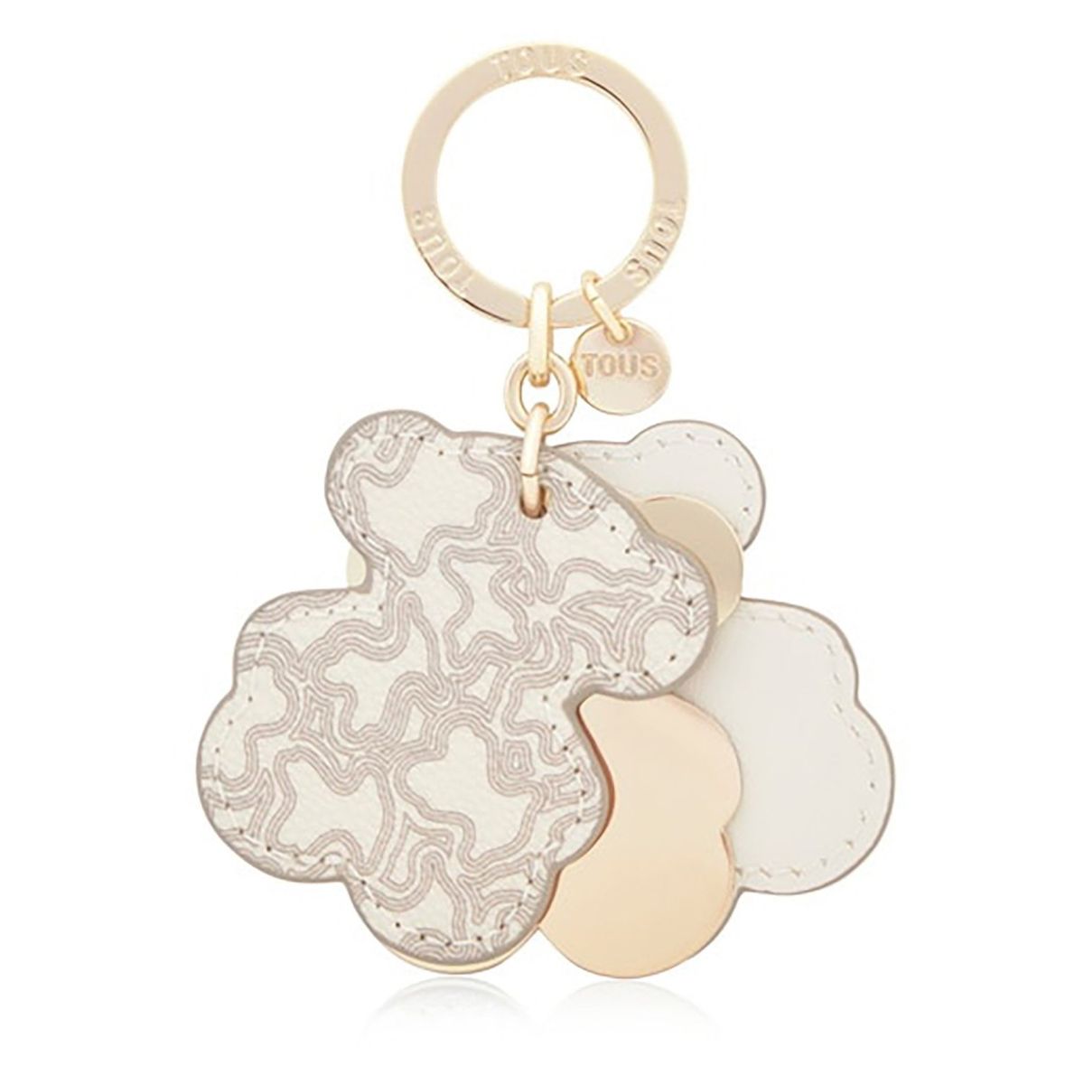 TOUS - Llavero Triple Bear Beige