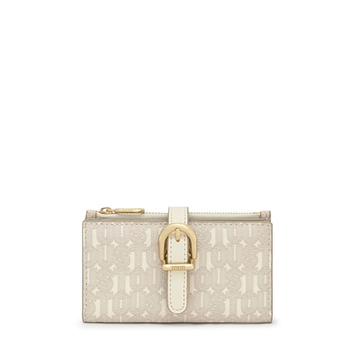 TOUS - Billetera Pequeña Buckles Beige