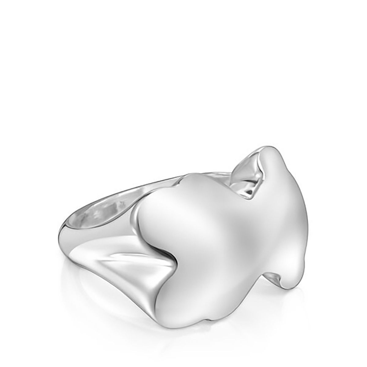 TOUS - Anillo De Plata Oso Bold Motif