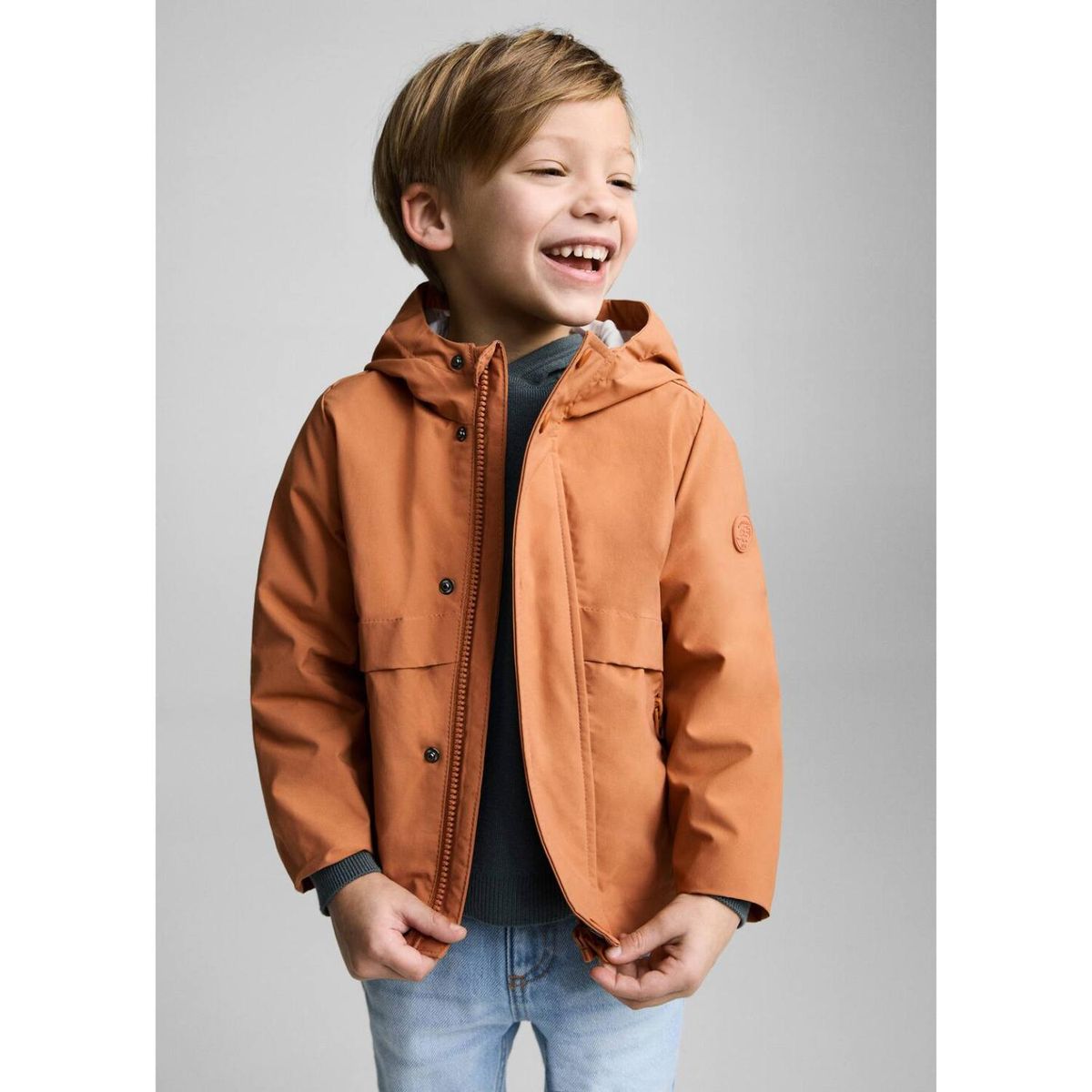 MANGO KIDS - Casaca Bebé Niño Mango Kids