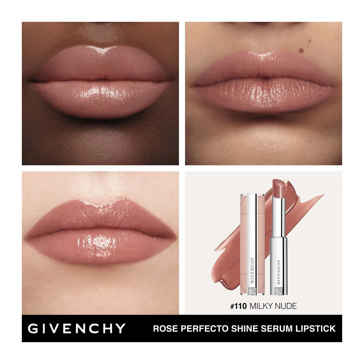 GIVENCHY - Nuevo Bálsamo Labial Rose Perfecto Shine