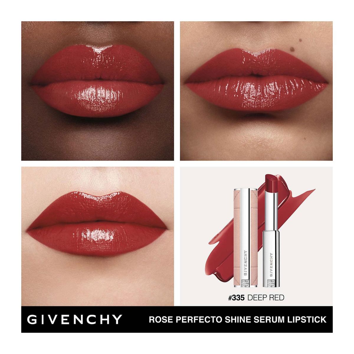 GIVENCHY - Nuevo Bálsamo Labial Rose Perfecto Shine