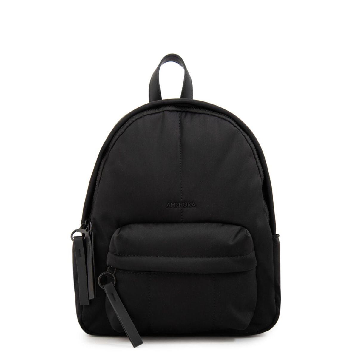 AMPHORA - Mochila  Guyana Negro Y Textura Amphora